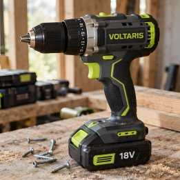 Bormașină cu acumulator 18V Voltaris