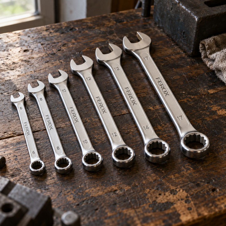 Set chei combinate 6 piese Ferox