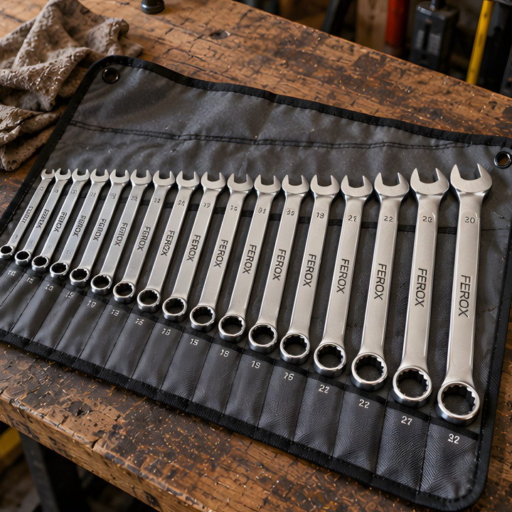 Set chei combinate 24 piese Ferox