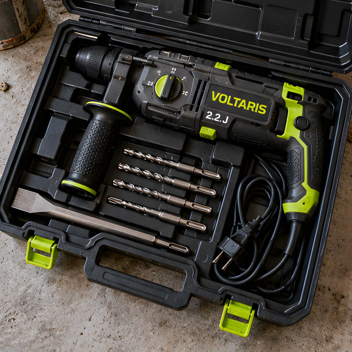 Ciocan rotopercutor SDS-Plus 2,2J Voltaris