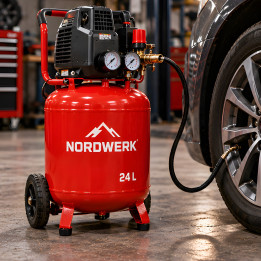 Compresor de aer 24 l Nordwerk